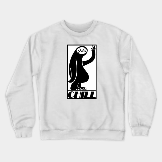 Chillax Crewneck Sweatshirt by snespix